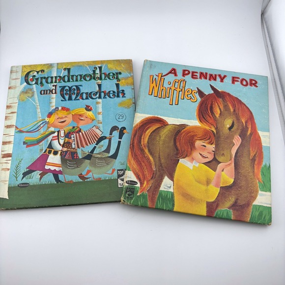 Whitman Other - Vintage Childrens Books Lot Baby Animals Little Golden Whiffles Whitman 1950-60s